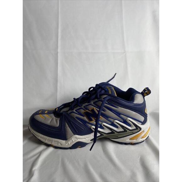 Vintage 1990’s New Balance Men’s Size 10.5 890 Navy Royal Blue  Yellow - Picture 4 of 16